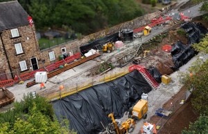 Leashaw Landslip Repair